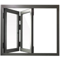 Aluminum BiFolding Window 60"W x 36" (Freefly Window)