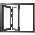 Aluminum BiFolding Window 60"W x 48" (Freefly Window)