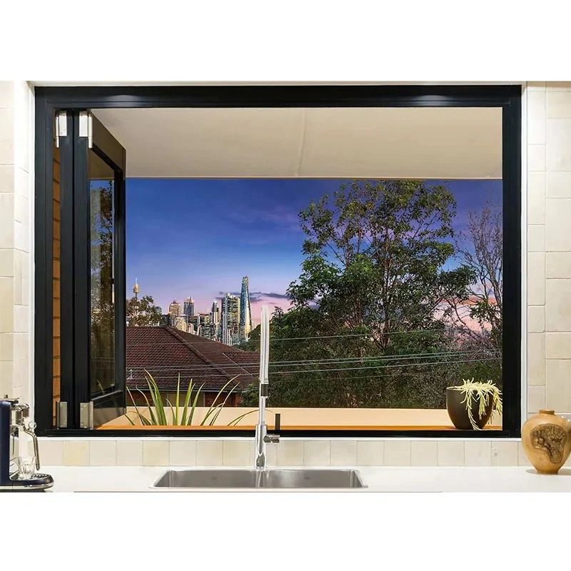 Aluminum BiFolding Window 48"W x 42" (Freefly Window)