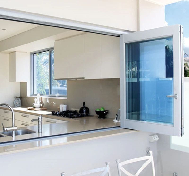 Aluminum BiFolding Window 48"W x 48" (Freefly Window)