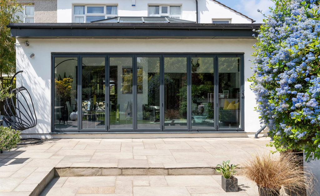 Aluminum Bifold Door 216″Wx96″H