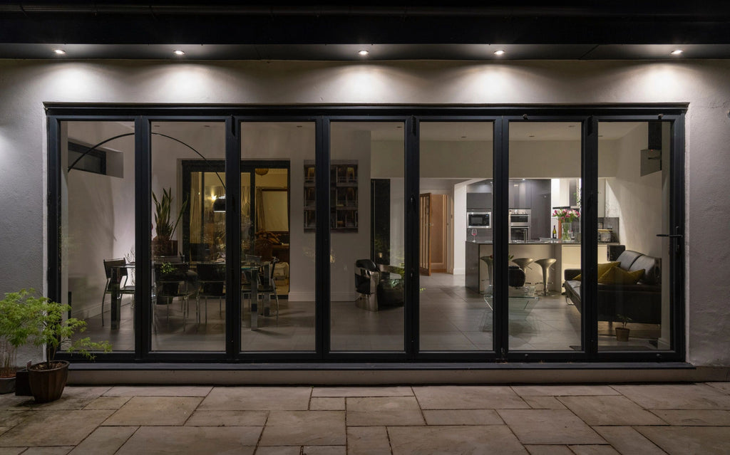 Aluminum Bifold Door 240″Wx96″H