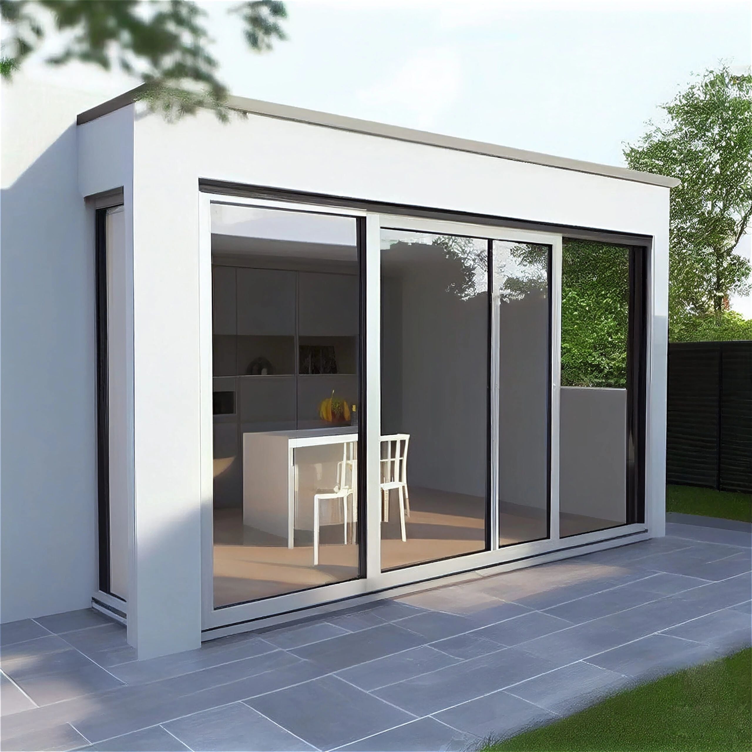 Aluminum Sliding Door 72″Wx96″H