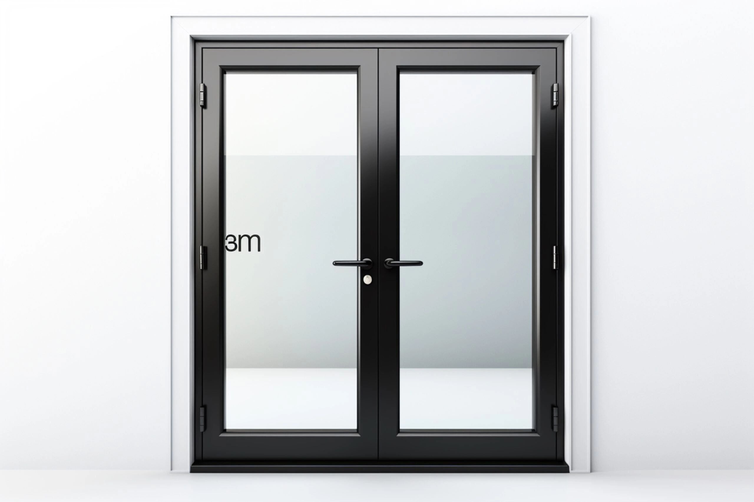Aluminum French Door 60″Wx96″H