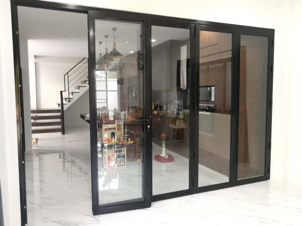 Aluminum Bifold Door 144″Wx96″H
