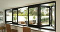 Aluminum BiFolding Window 72"W x 48"H 3 Panels