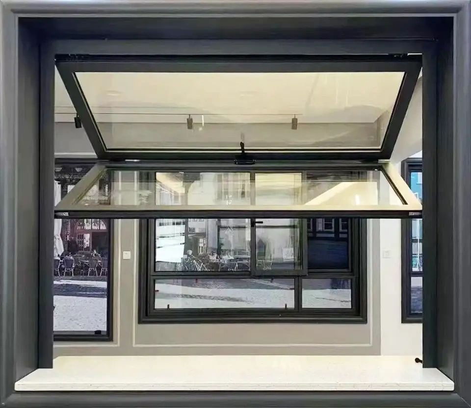 Aluminum Fold-up Window 48"W x 42"H