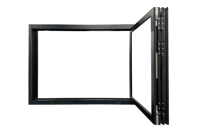 Aluminum BiFolding Window 48"W x 36" (Freefly Window)