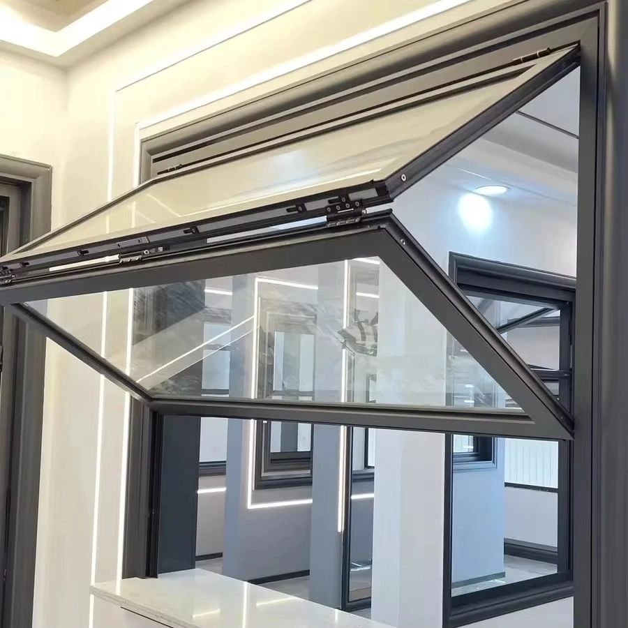 Aluminum Folding Up Window 96″Wx48″H