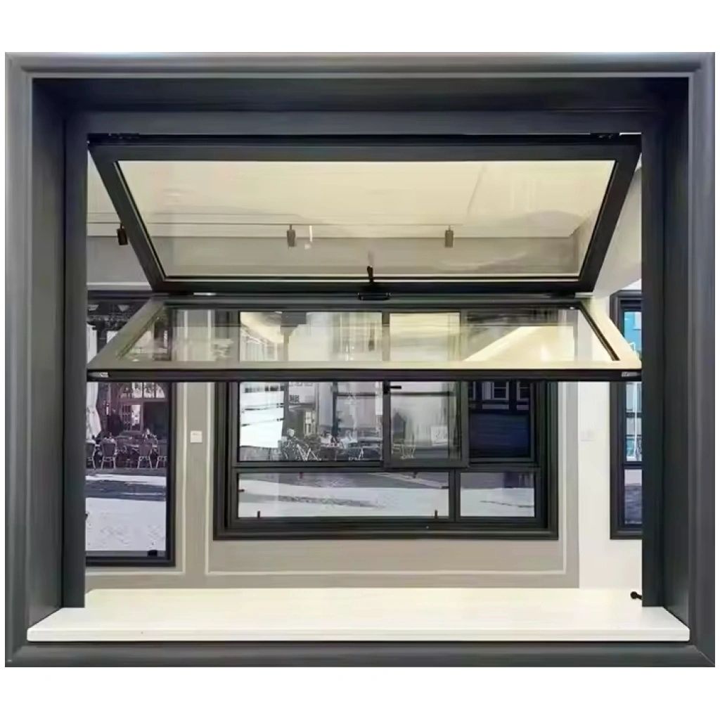 Aluminum Folding Up Window 72″Wx48″H