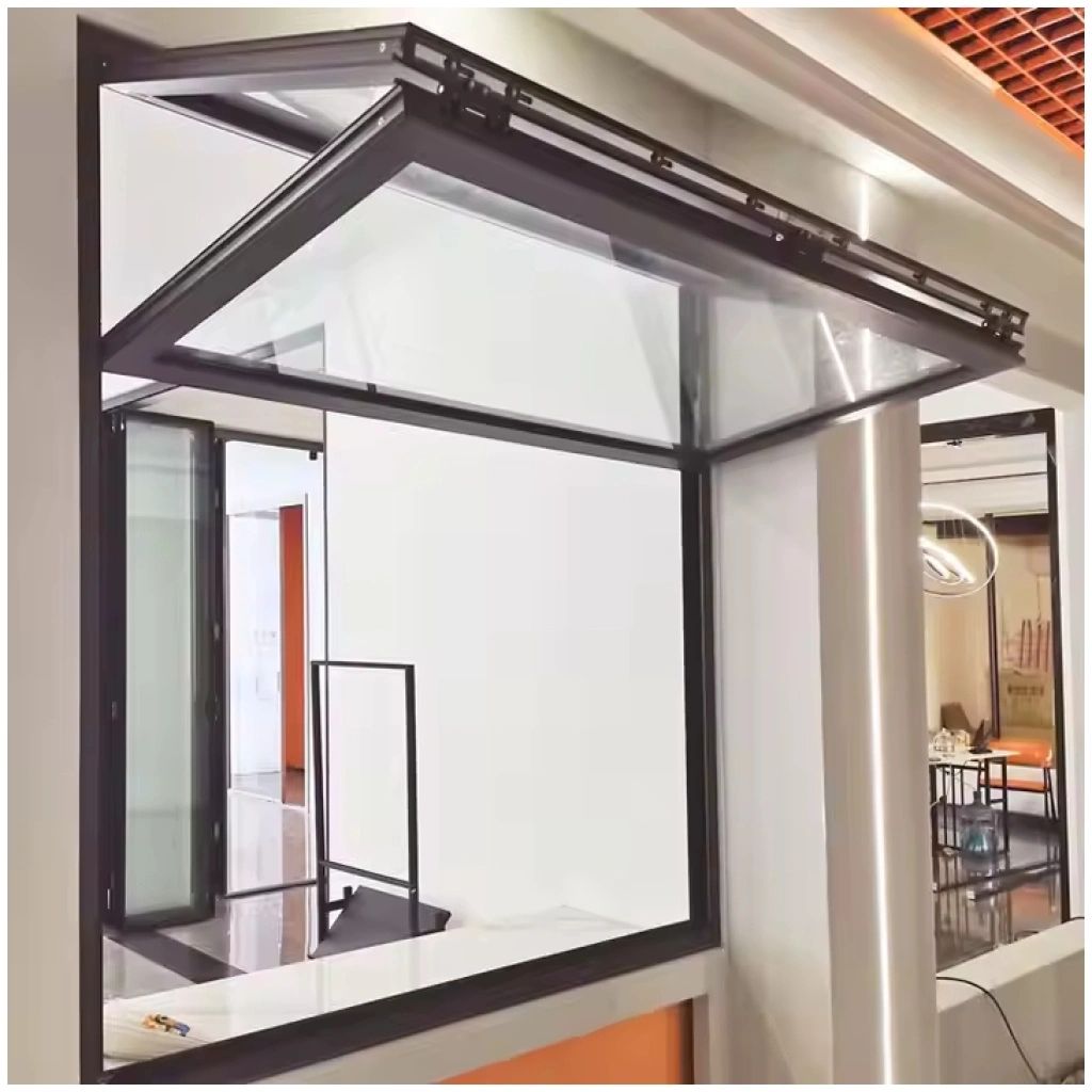 Aluminum Folding Up Window 72″Wx36″H